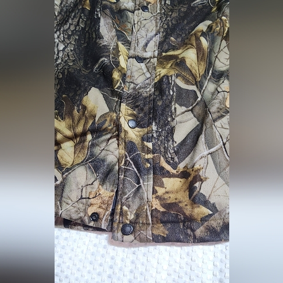 STEARNS EUC MENS SZ LARGE CAMMO  REALTREE INSULATED JACKET COAT - Picture 3 of 10